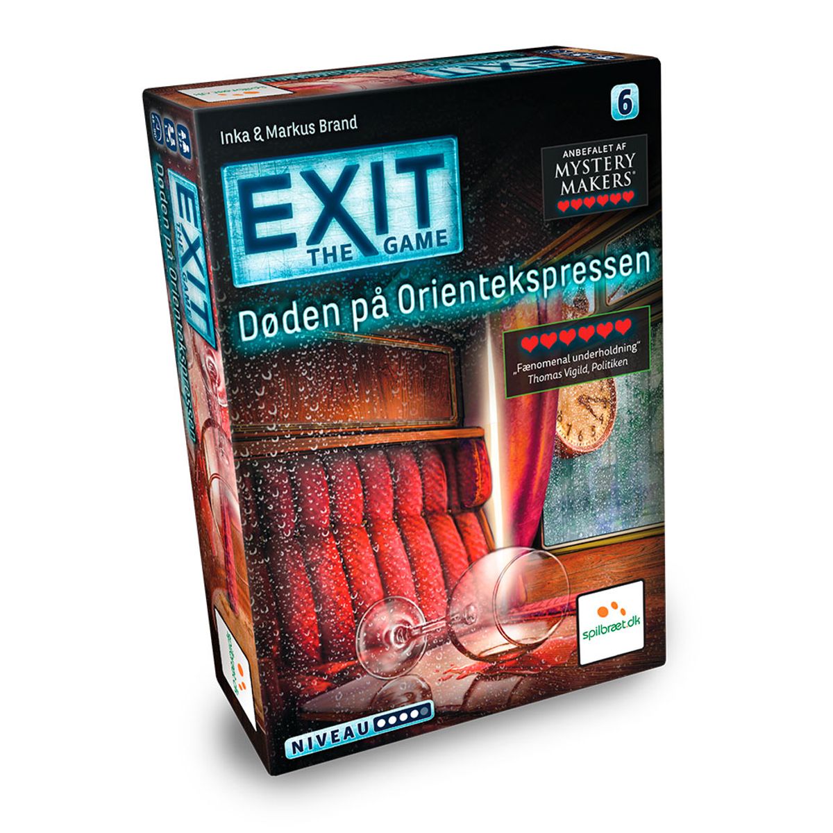 EXIT 6: Døden på Orientekspressen - Dansk