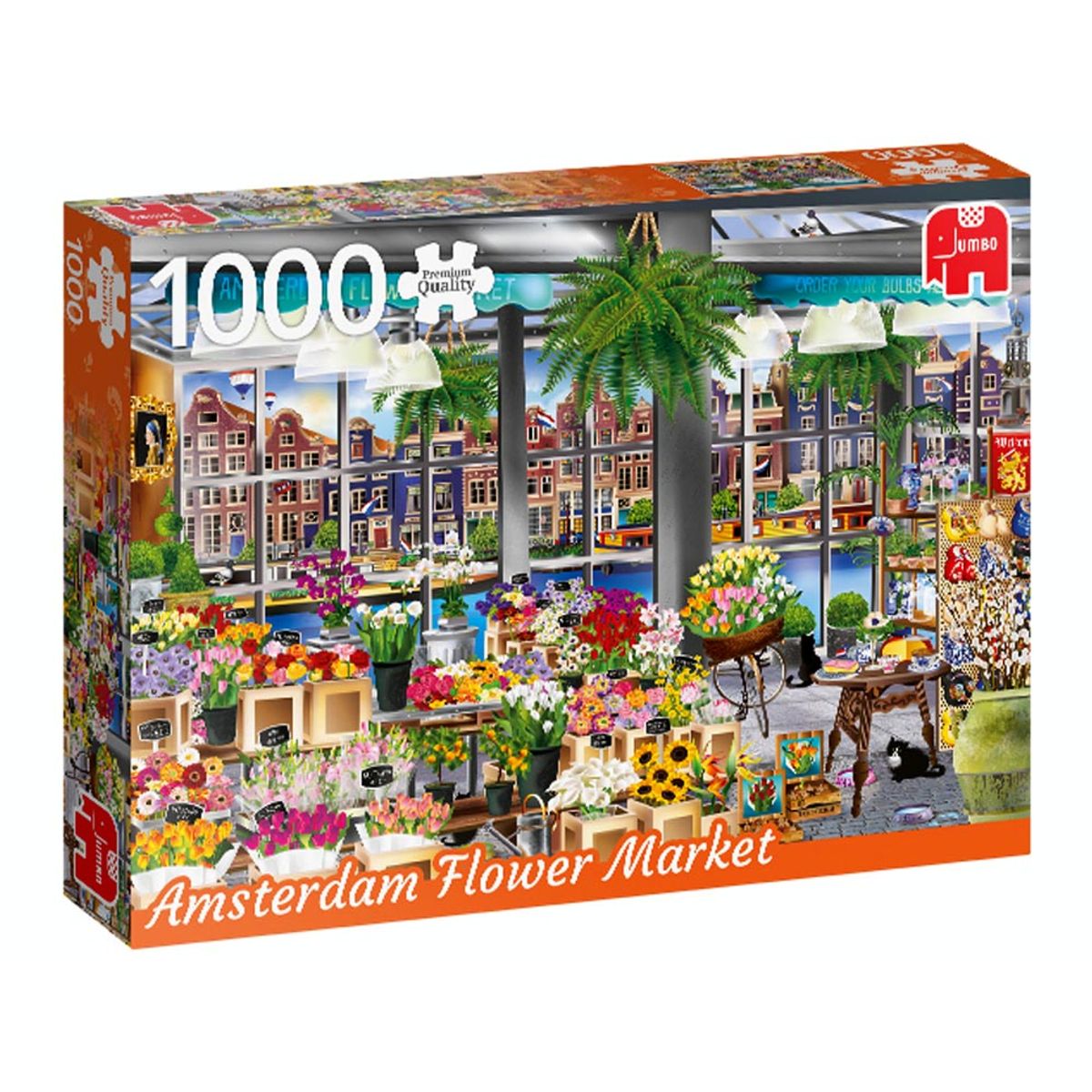 Amsterdam Flower Market - 1000 brikker