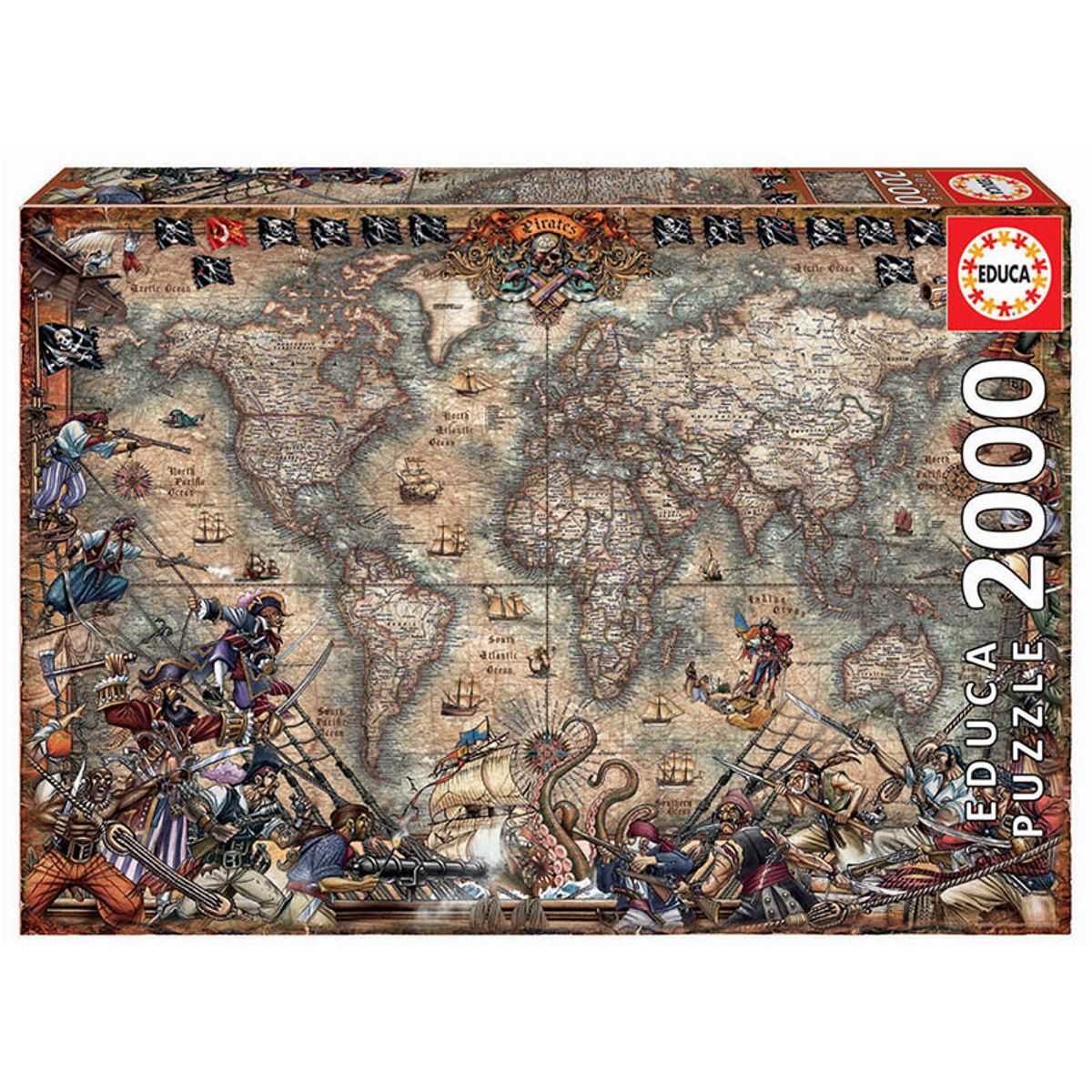 Pirates Map, 2000 brikker