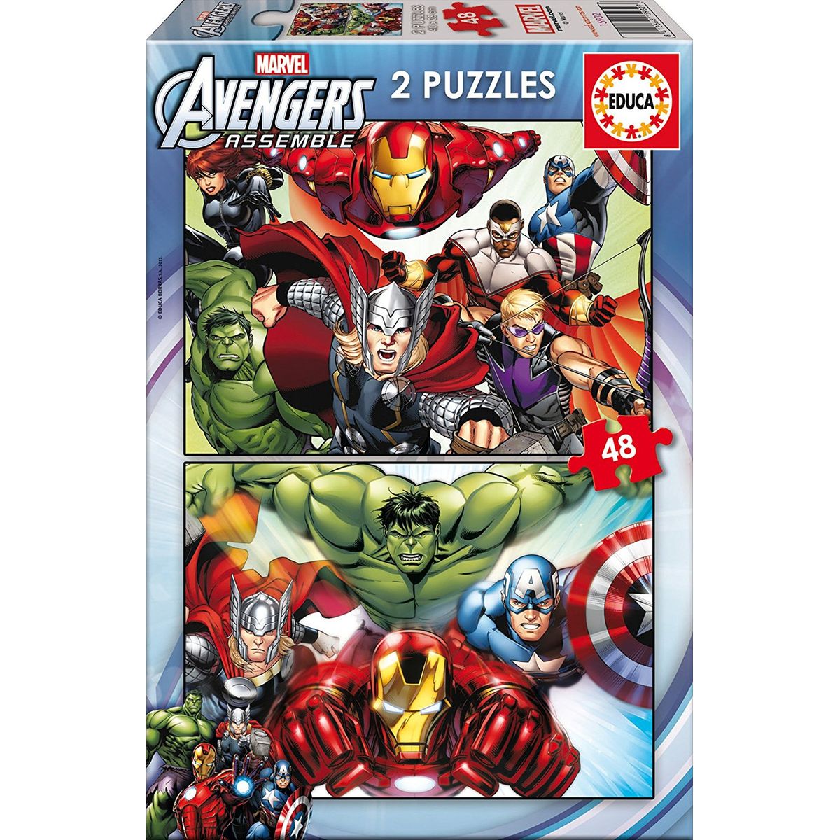 Marvel Avengers - 2 x 48 brikker