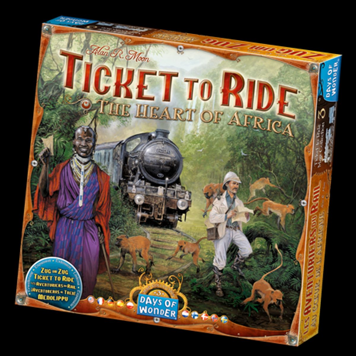 Ticket To Ride: Heart of Africa - Map Collection #3