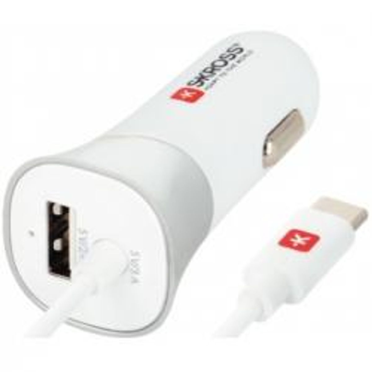 USB-biloplader med Type C -kabel (2.0)