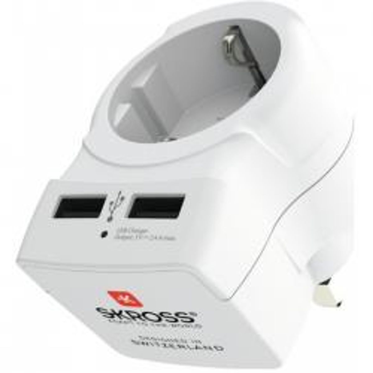 Country Adapter - Europe to UK, USB - Adaptor