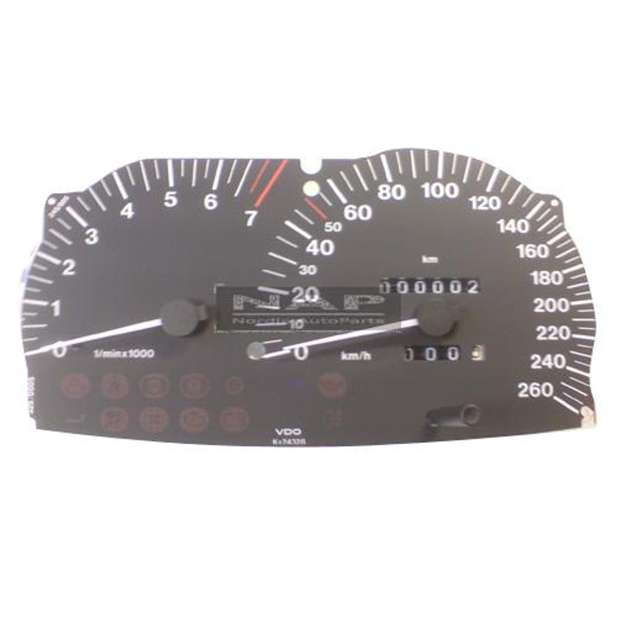 OE OPEL Speedometer (Nedsat i pris*) (OE ref.: 1262004 / 90509700)