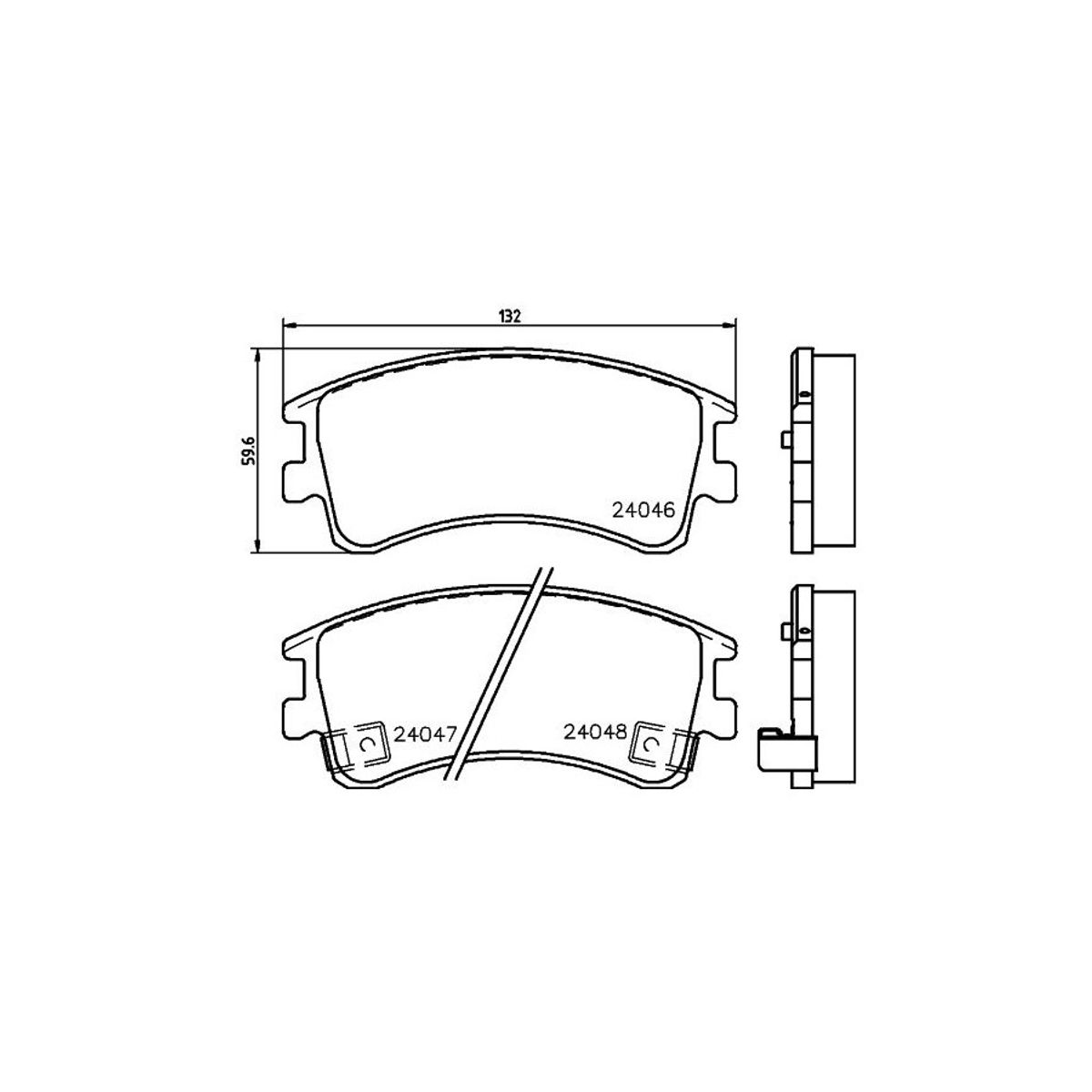 PAGID Bremseklodser Pagid (T1429)