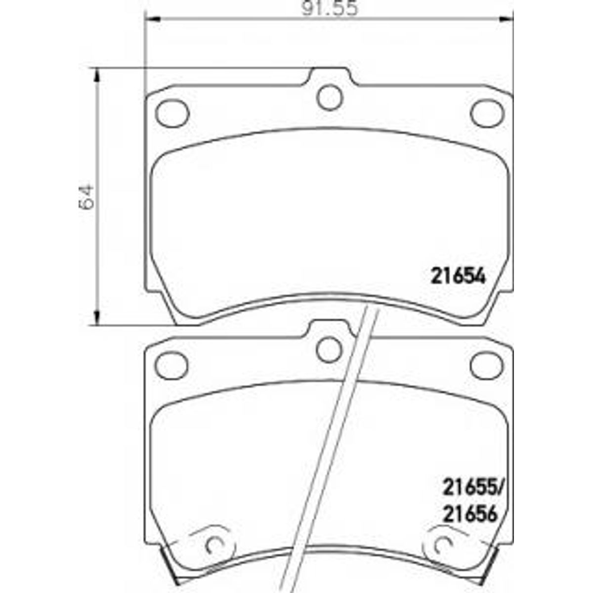 PAGID Bremseklodser Pagid (T3014) (Nedsat i pris*)