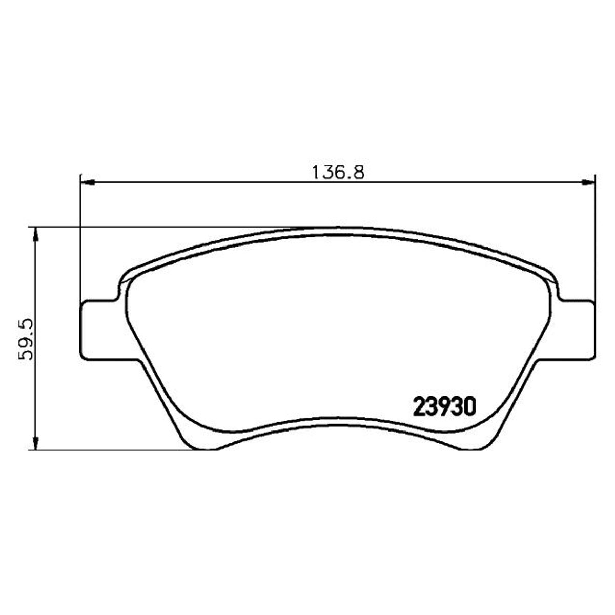 PAGID Bremseklodser Pagid (T1373)