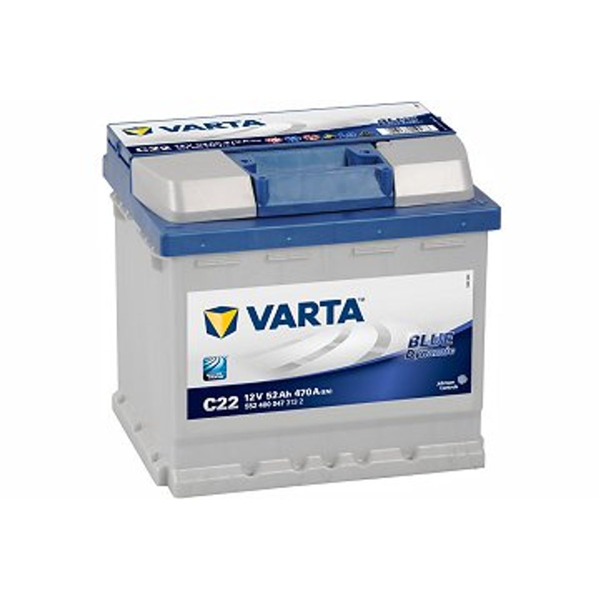 VARTA Batteri 52Amp.