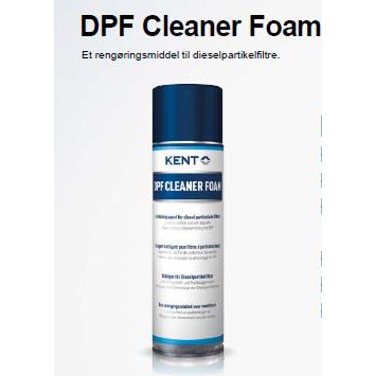 KENT DPF Cleaner Skum til partikelfilter