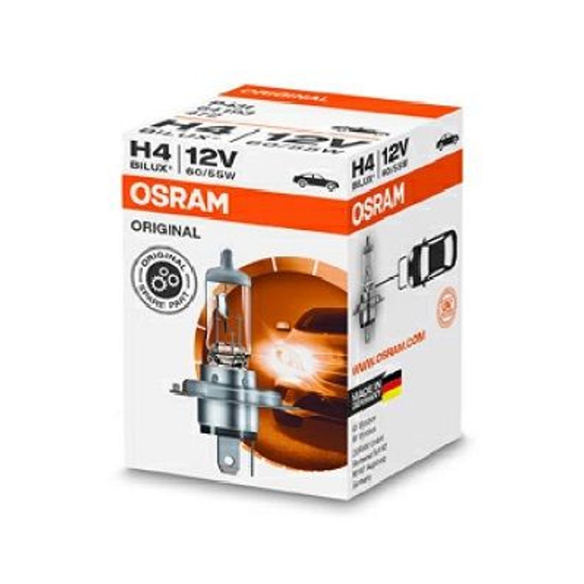 OSRAM Osram ORIGINAL 12V H4 60/55W