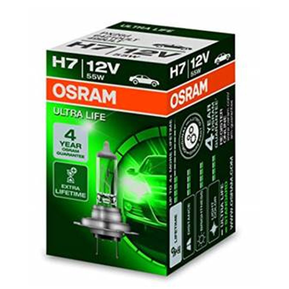 OSRAM Osram ULTRA LIFE 12V H7 55W