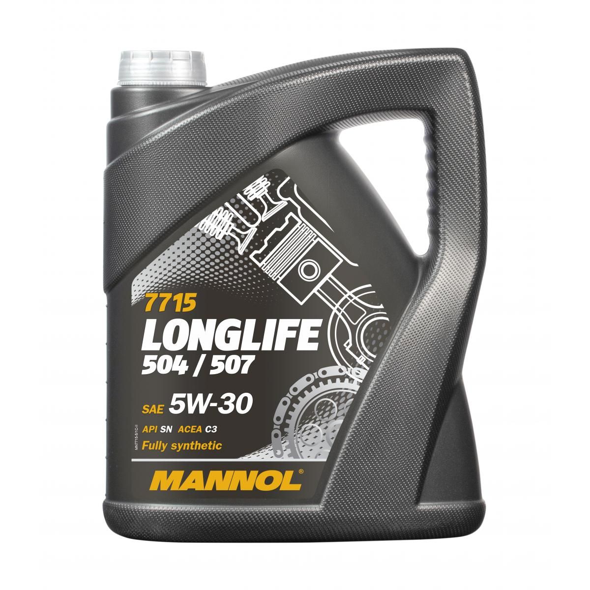 MANNOL Mannol 5W30 5L. LONGLIFE 504/507