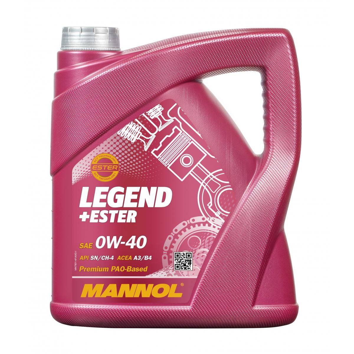 MANNOL Mannol Legend+Ester 0W-40 4L