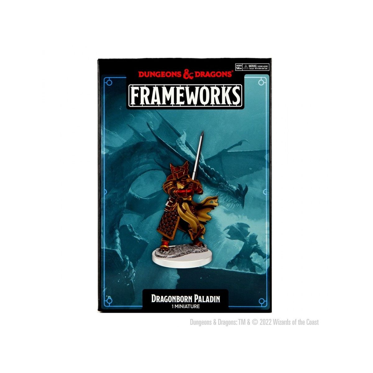 Dragonborn Paladin - Male - D&D Frameworks - Wizkids