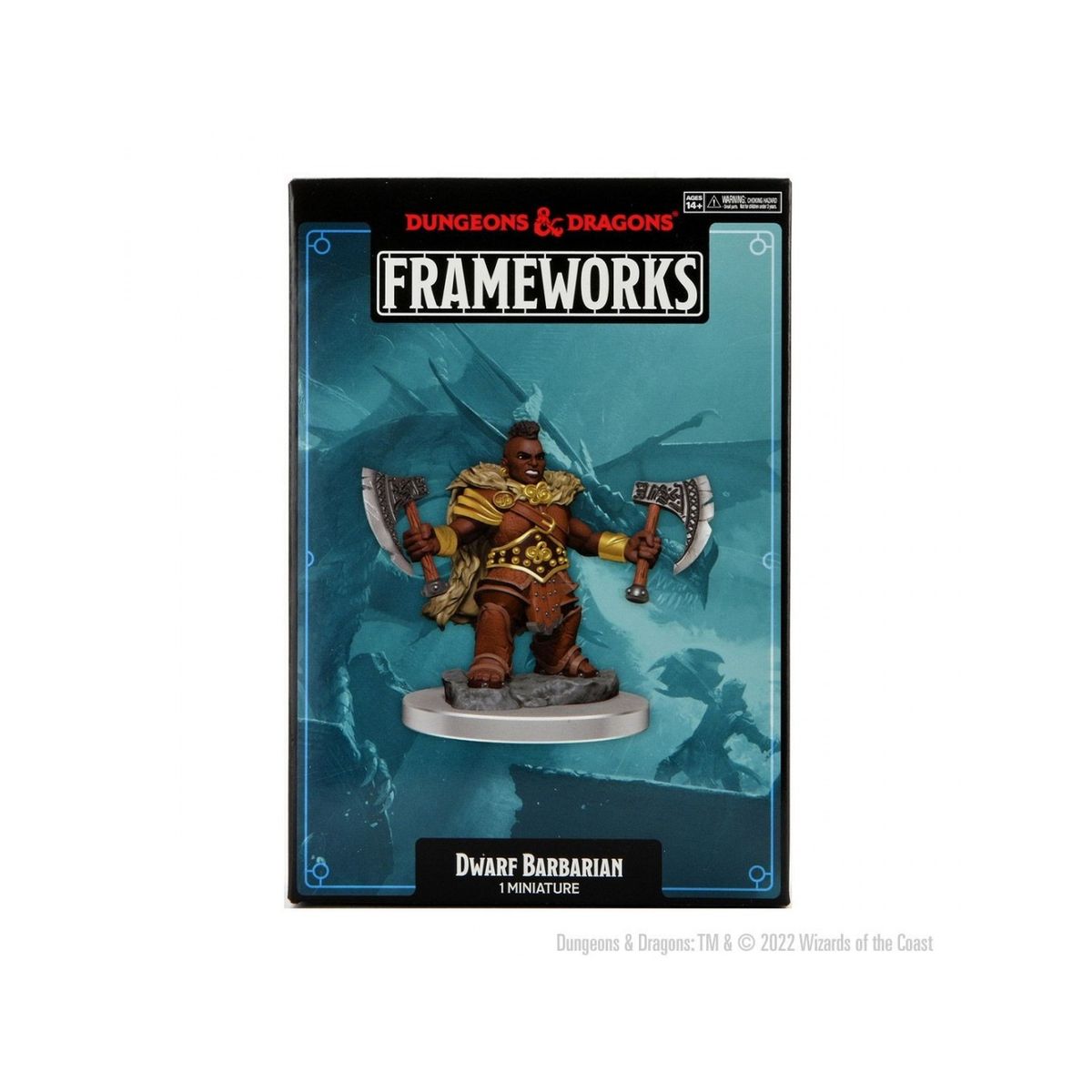 Dwarf Babarian - Female - D&D Frameworks - Wizkids