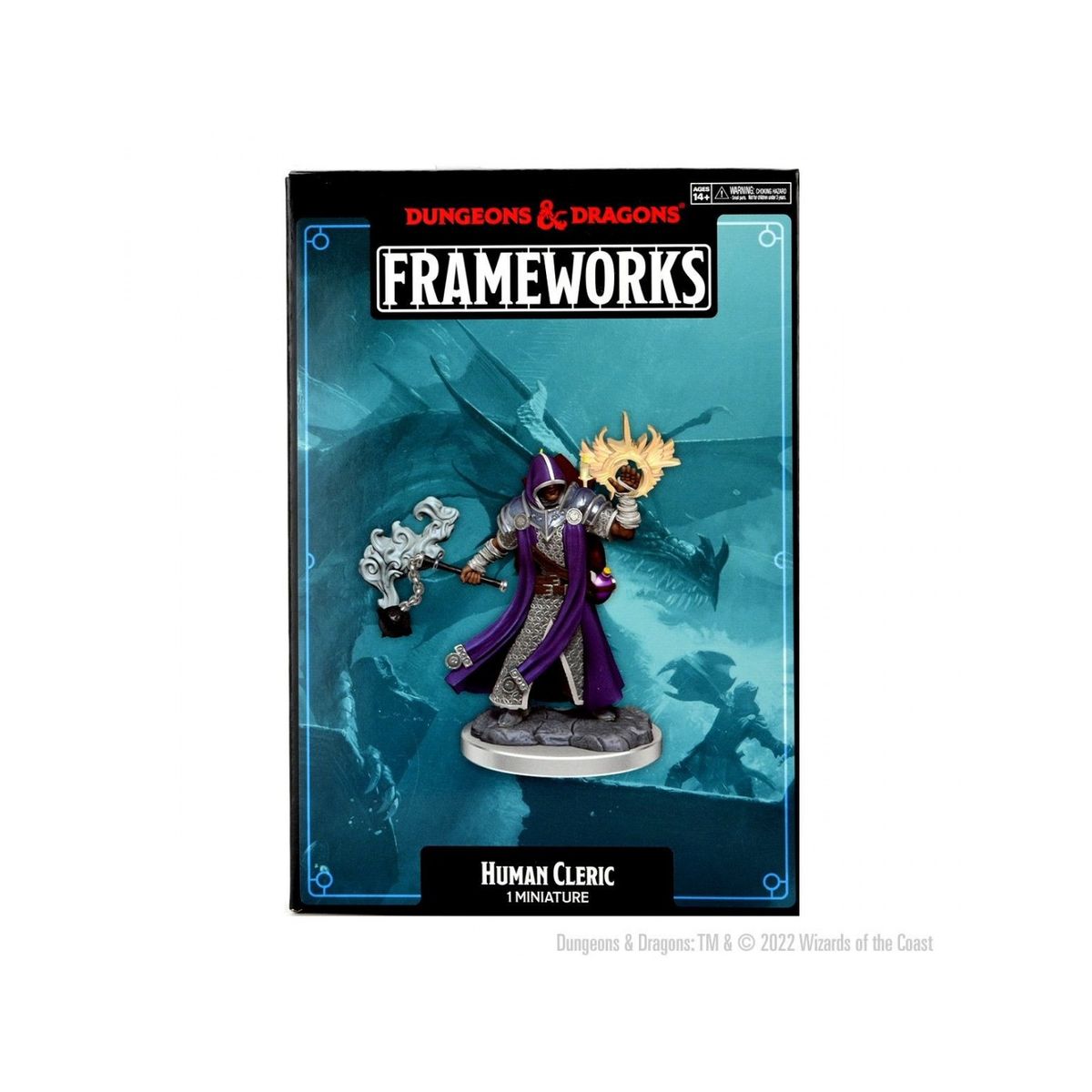 Human Cleric - Male - D&D Frameworks - Wizkids