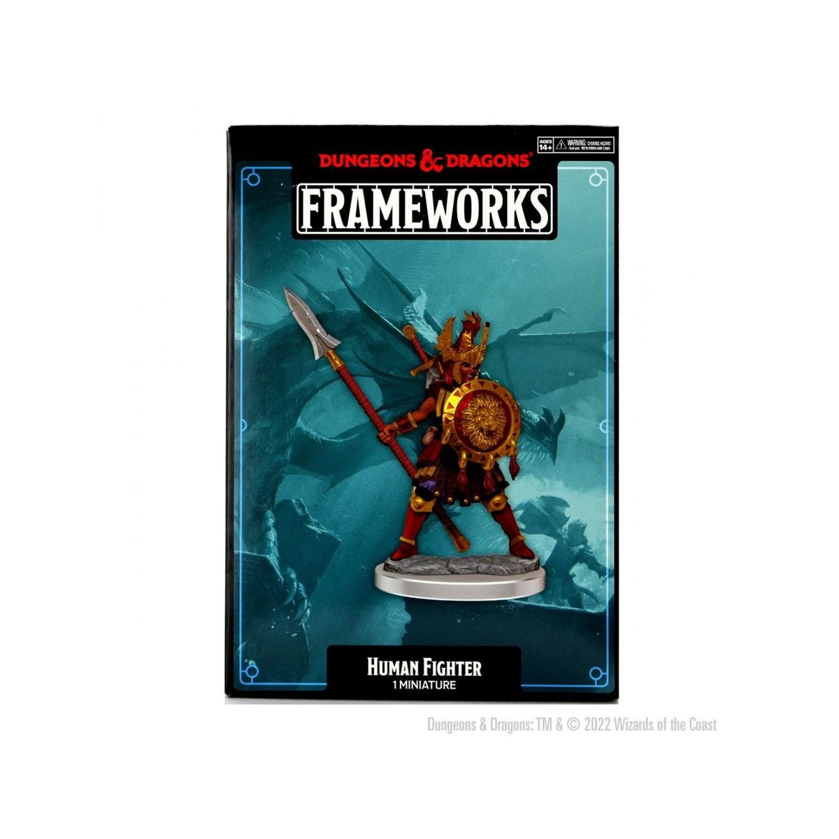 Human Fighter - Female - D&D Frameworks - Wizkids