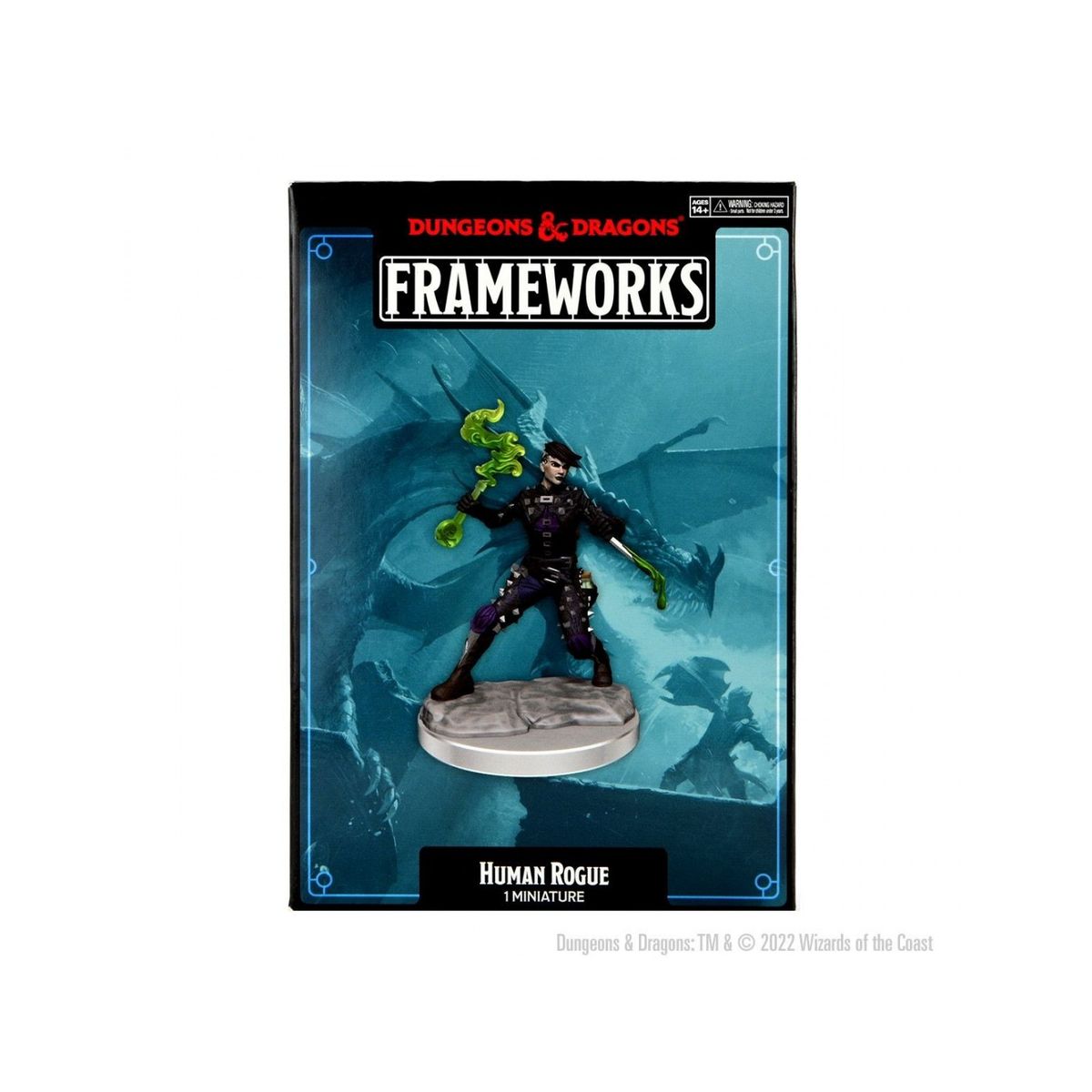 Human Rogue - Female - D&D Frameworks - Wizkids