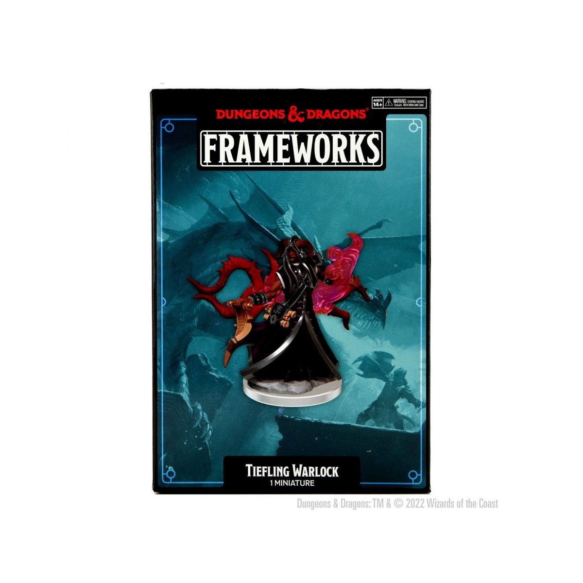 Tiefling Warlock - Male - D&D Frameworks - Wizkids