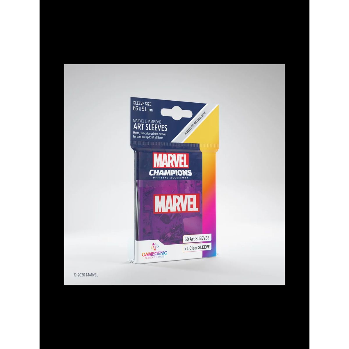 Marvel Champions Art sleeves - 50 stk - plastiklommer - GameGenic