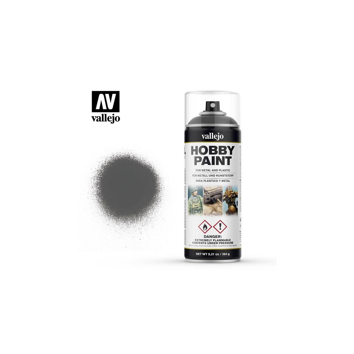 Hobby Paint Primer - UK Bronze Green - Spraymaling - Vallejo