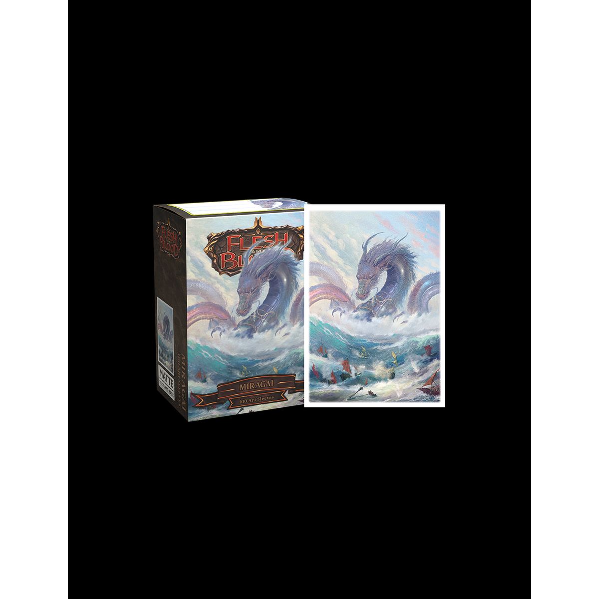 Miragai - 100 Art sleeves - Flesh and blood - Dragon shield