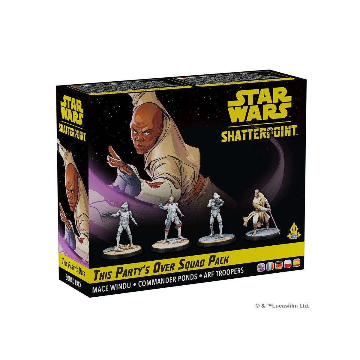 This Party's Over - Mace Windu Squad pack - Star Wars Shatterpoint - Atomic Mass Games