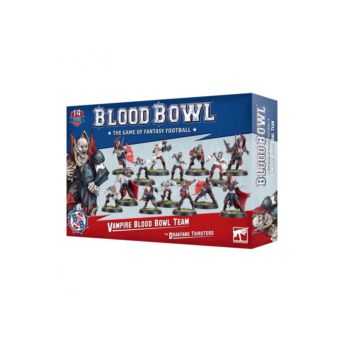 Vampire Team - The Drakfang Thirsters - Blood Bowl - Games Workshop