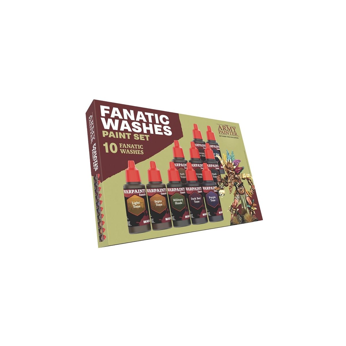 Warpaints Fanatic Washes Paint Set - The Army Painter