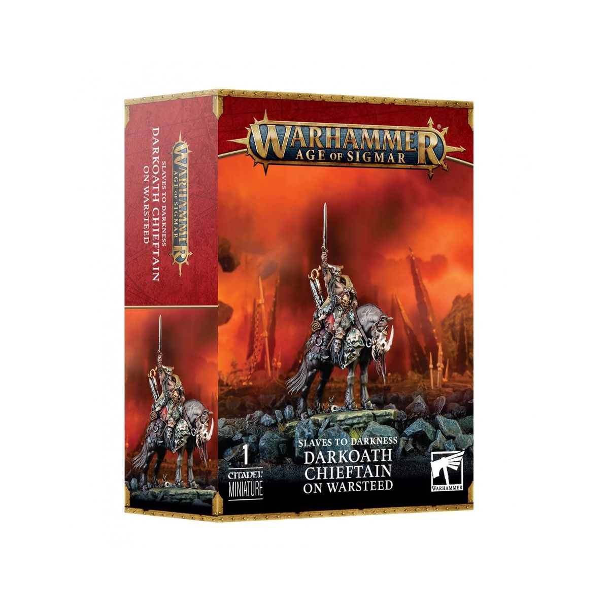 Darkoath Chieftain on Warsteed - Slaves to Darkness - Age of Sigmar - Games Workshop