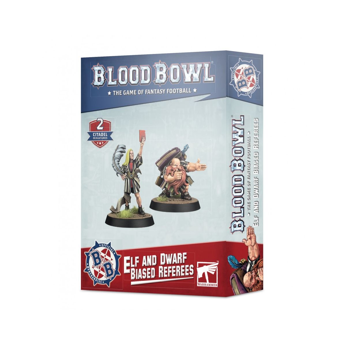 Elf and Dwarf Biased Referees - Blood Bowl - Games Workshop