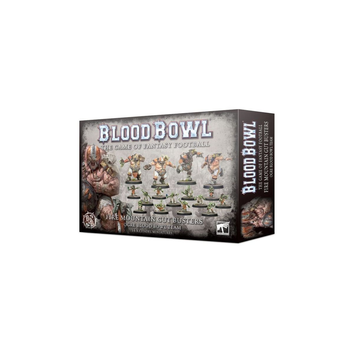 Ogre Blood Bowl Team - The Fire Mountain Gut-Busters - Games Workshop