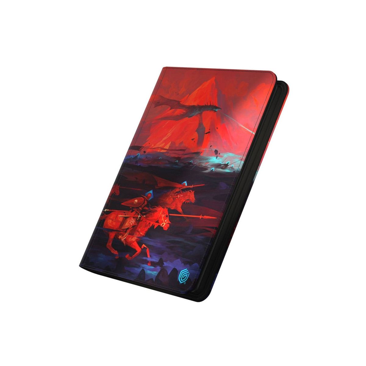 18-pocket ZipFolio 360 Xenoskin - 2024 Exclusive - Crowned With Fire - Ultimate Guard