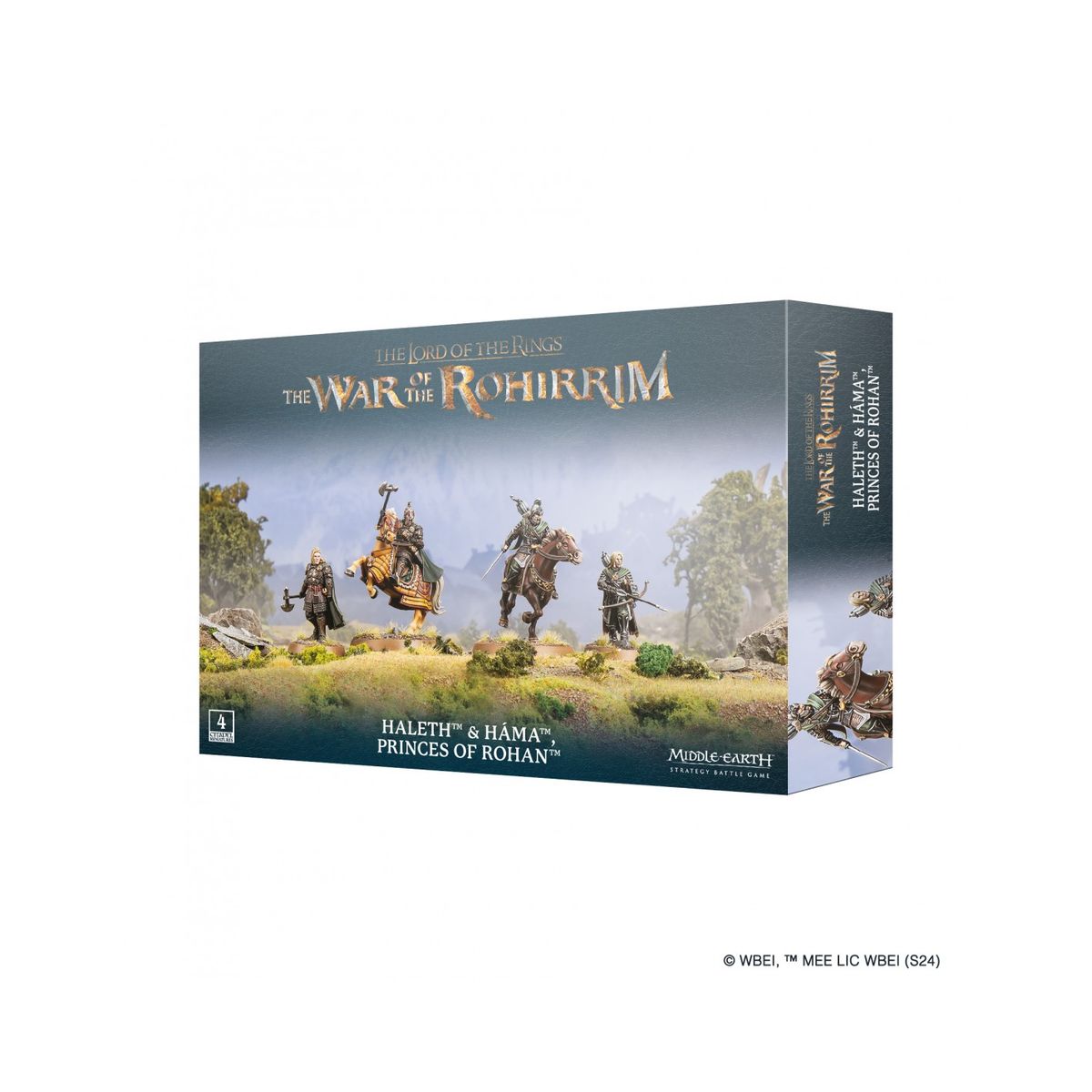 Haleth & Hama Princes of Rohan - Middle Earth Strategy Battle Game - Games Workshop