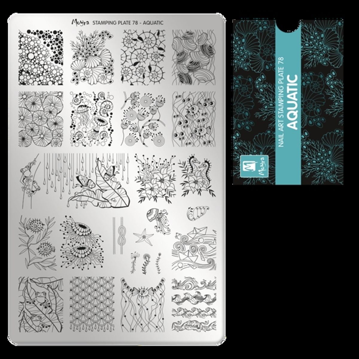 Aquatic, NO. 78, Moyra Stamping Plade