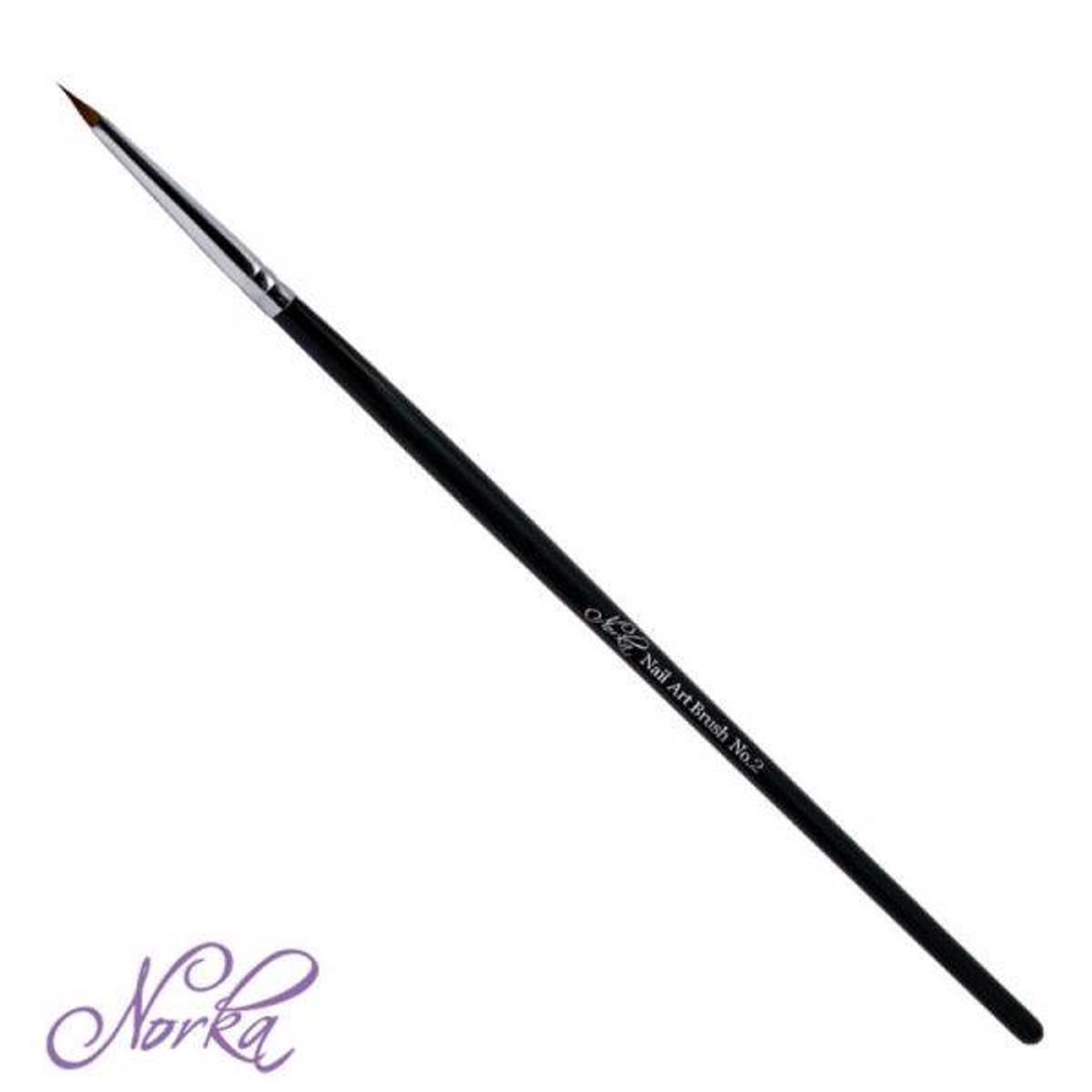 Norka Nail art brush No. 02, Moyra