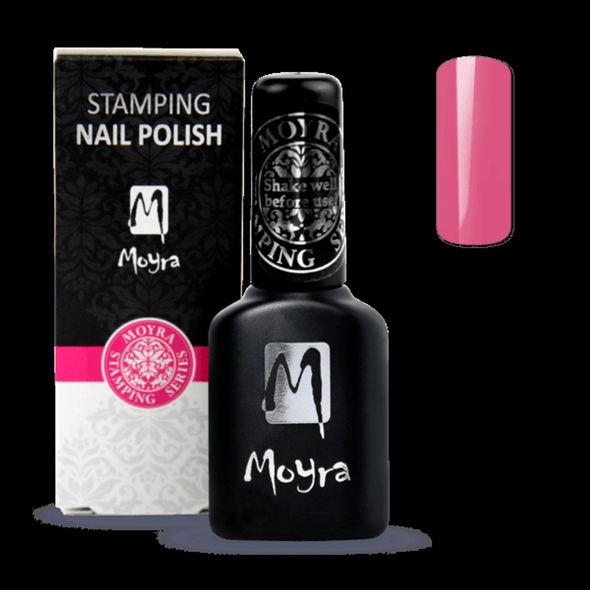 Pink Smart Polish, Langsom tørrende stamping neglelak, SPS6 , Moyra