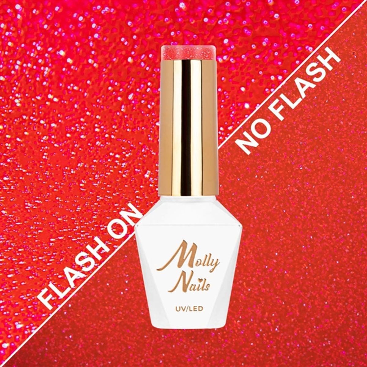 Nr. 643 Wow Girl, Flashing Lights, Hema Free Gelpolish, Molly Nails