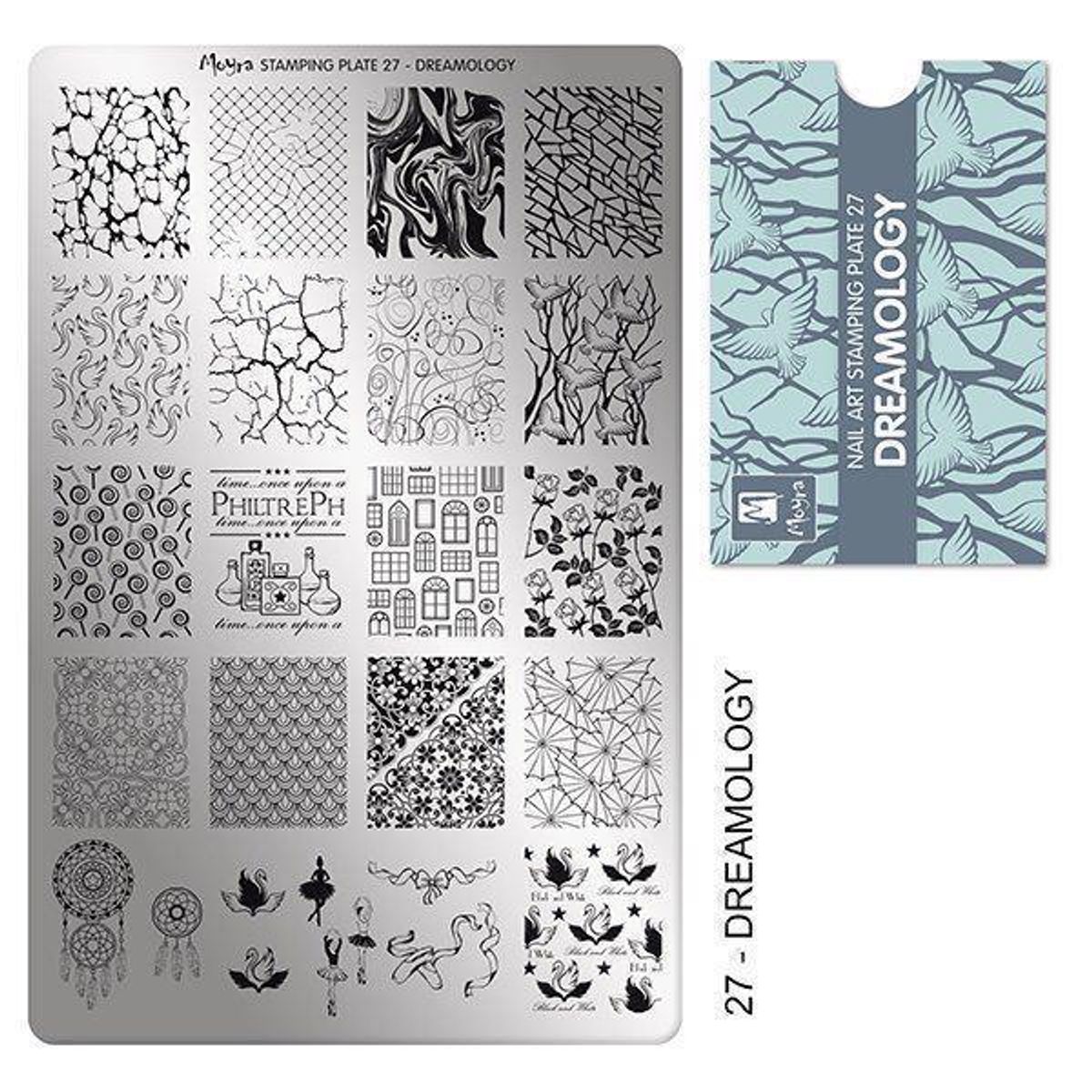 Dreamology Stamping Plade NO. 27, Moyra