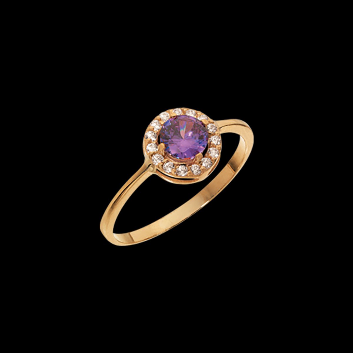 Scrouples Glow Ring i 8 Karat Guld 712573