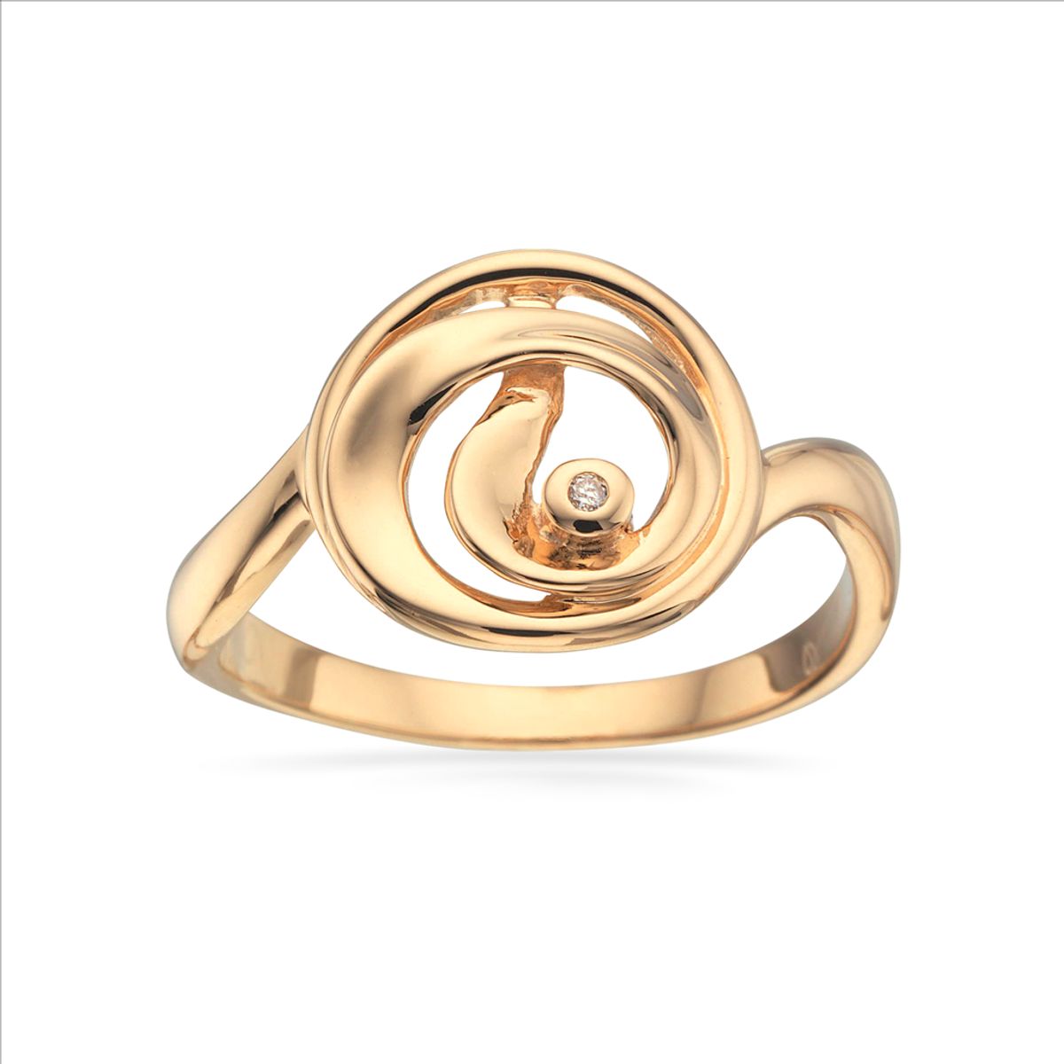 Scrouples Ring i 8 Karat Guld 713153