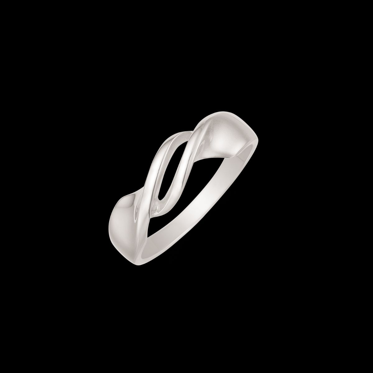 Støvring Design Rhodineret Sølv Ring 12254020