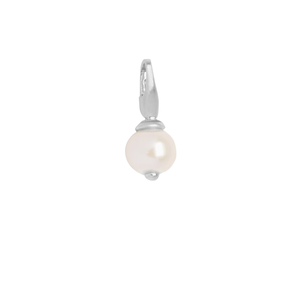 byBiehl Pearl Charm Sterling Sølv Charm med Ferskvandsperle