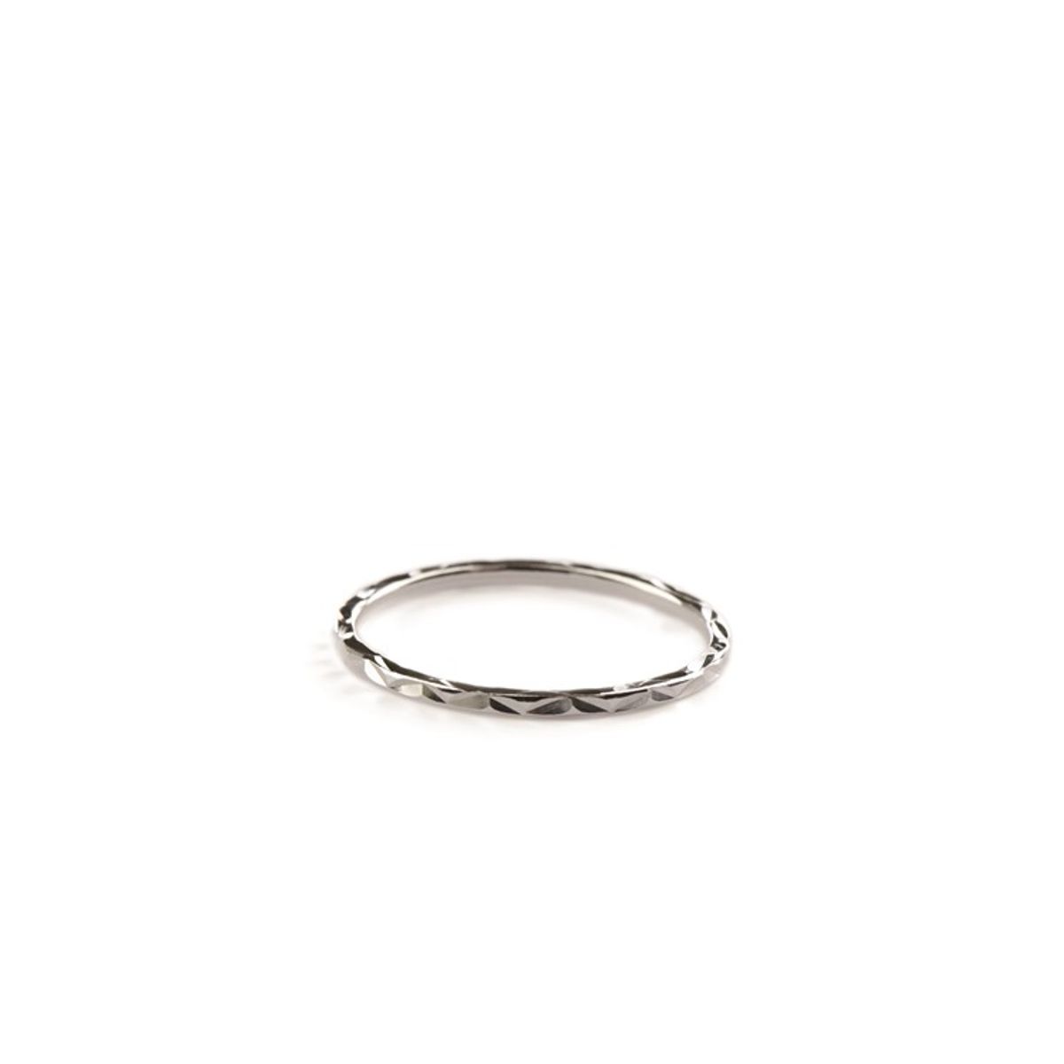 Pernille Corydon Facet Ring i Sterling Sølv R-145-S