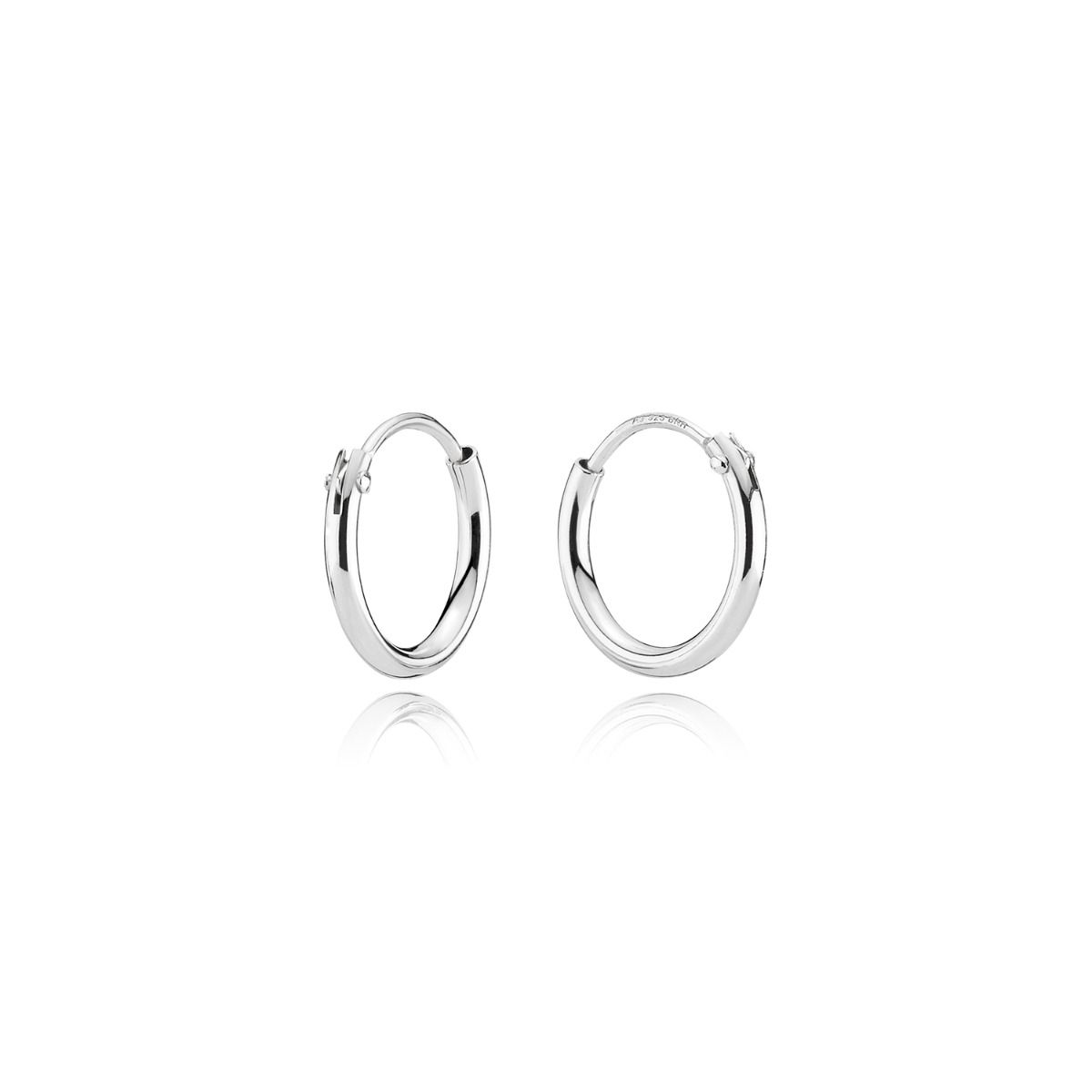 Creol 1,3/13 Mm Sterling Sølv Øreringe fra BNH SCR13013