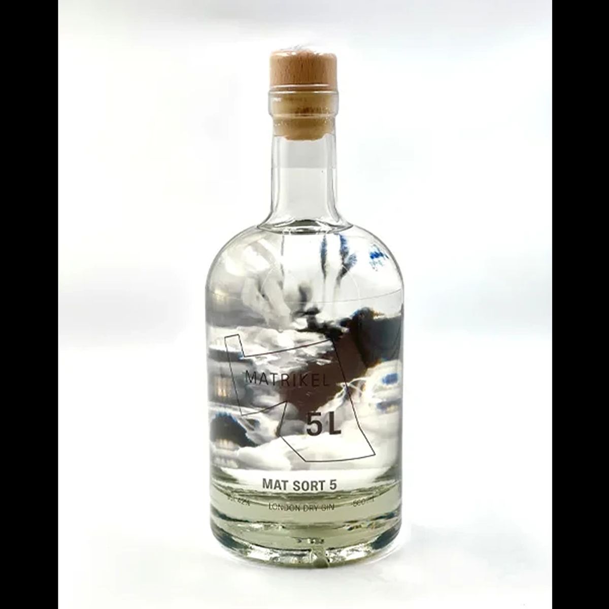 Dansk Gin Mat Sort Fra Matrikel 5L