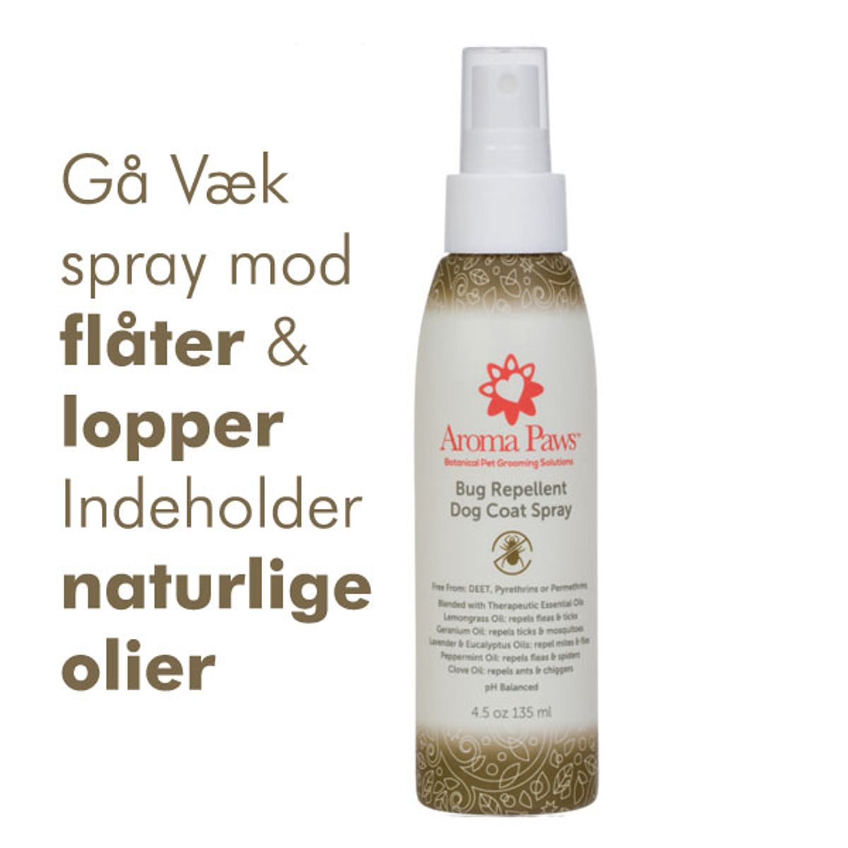 Gå Væk spray mod bla. tæger-naturprodukt