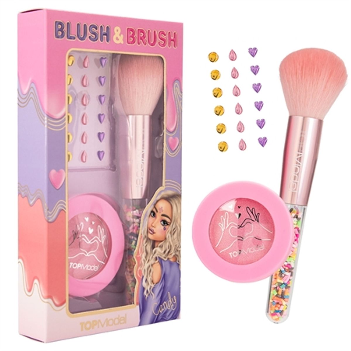 TOP MODEL Blush & Brush Sæt