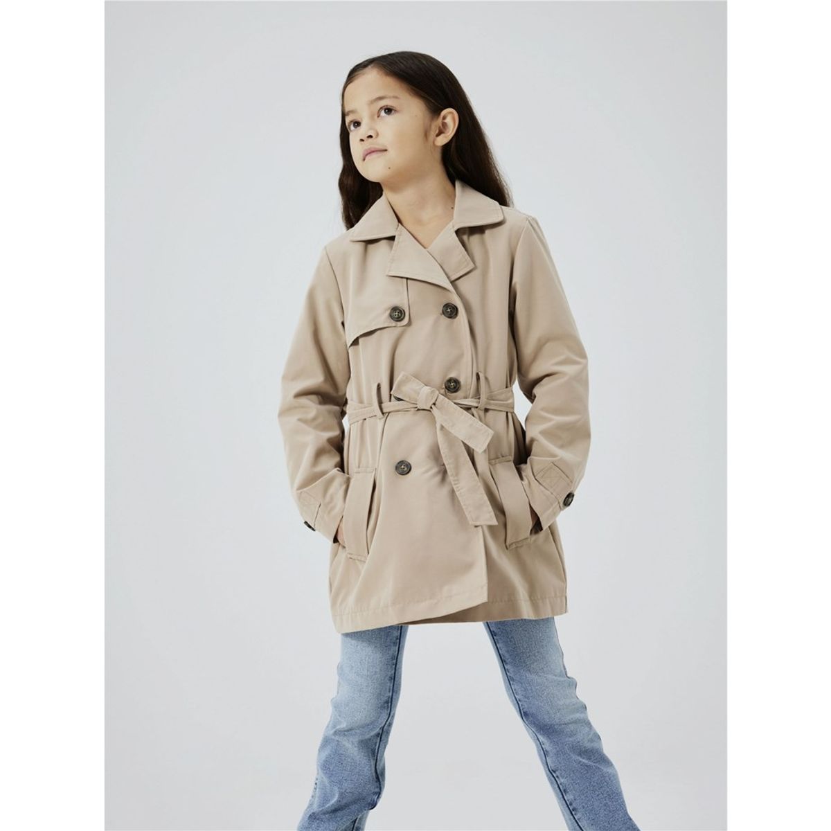 NAME IT Trench Coat Madelin Savannah Tan