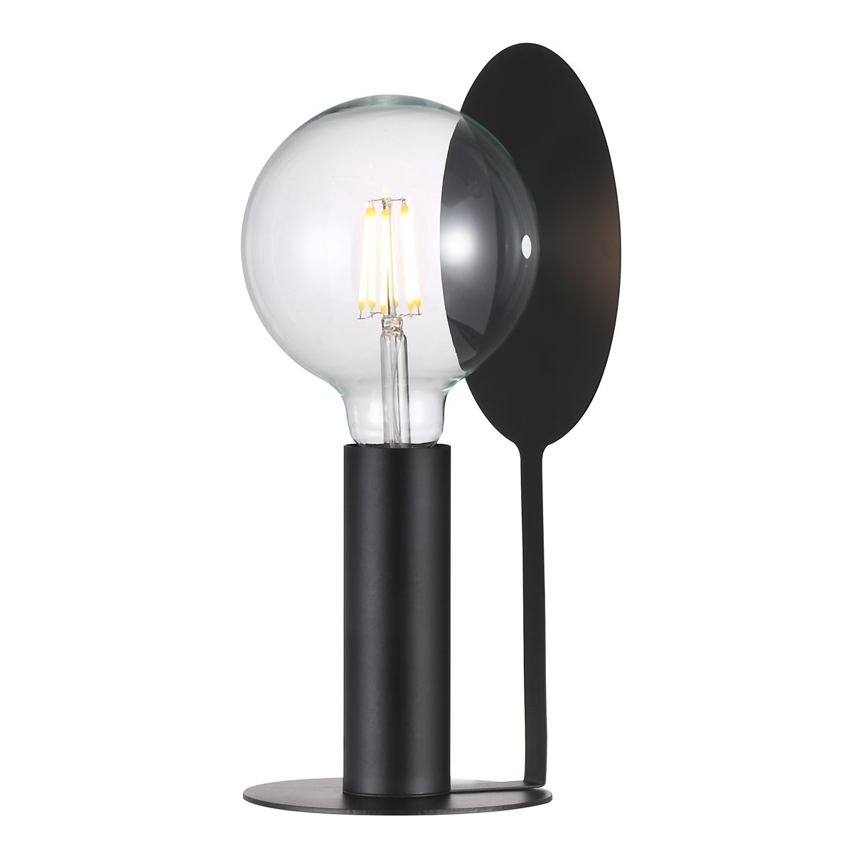 DEAN DISC BORDLAMPE SORT